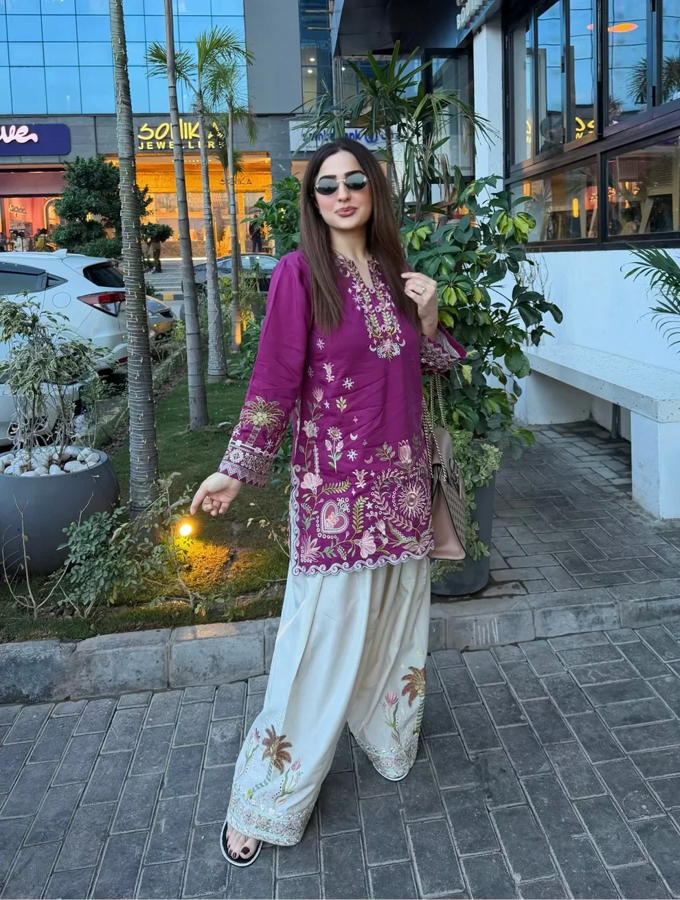 Mulberry Bloom 3PCs EMBROIDERY