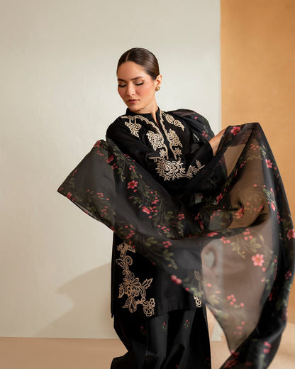 HUSN E RAAT 3PCS