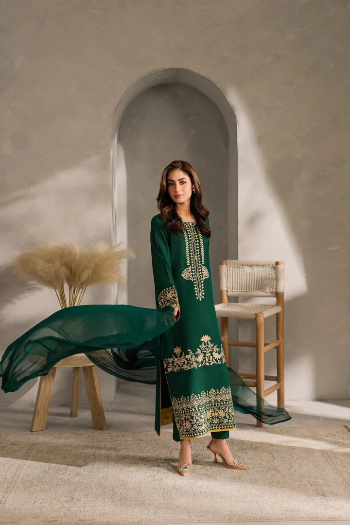DENI EMBROIDERY 3PC