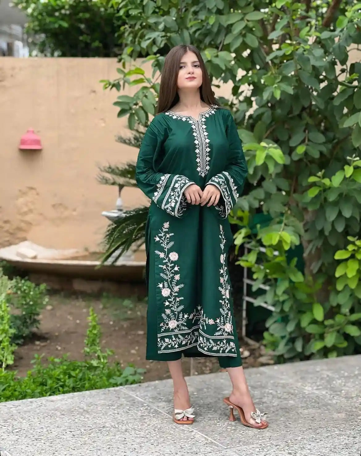 ZARMINA EMBROIDERY 2Pcs