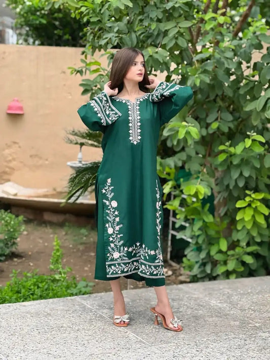 ZARMINA EMBROIDERY 2Pcs