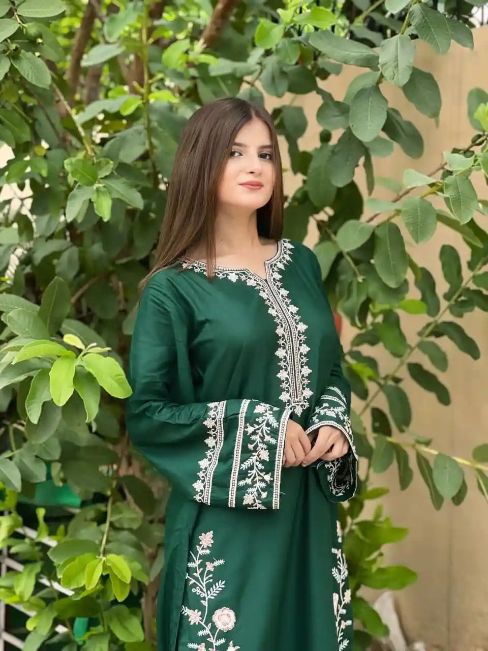 ZARMINA EMBROIDERY 2Pcs