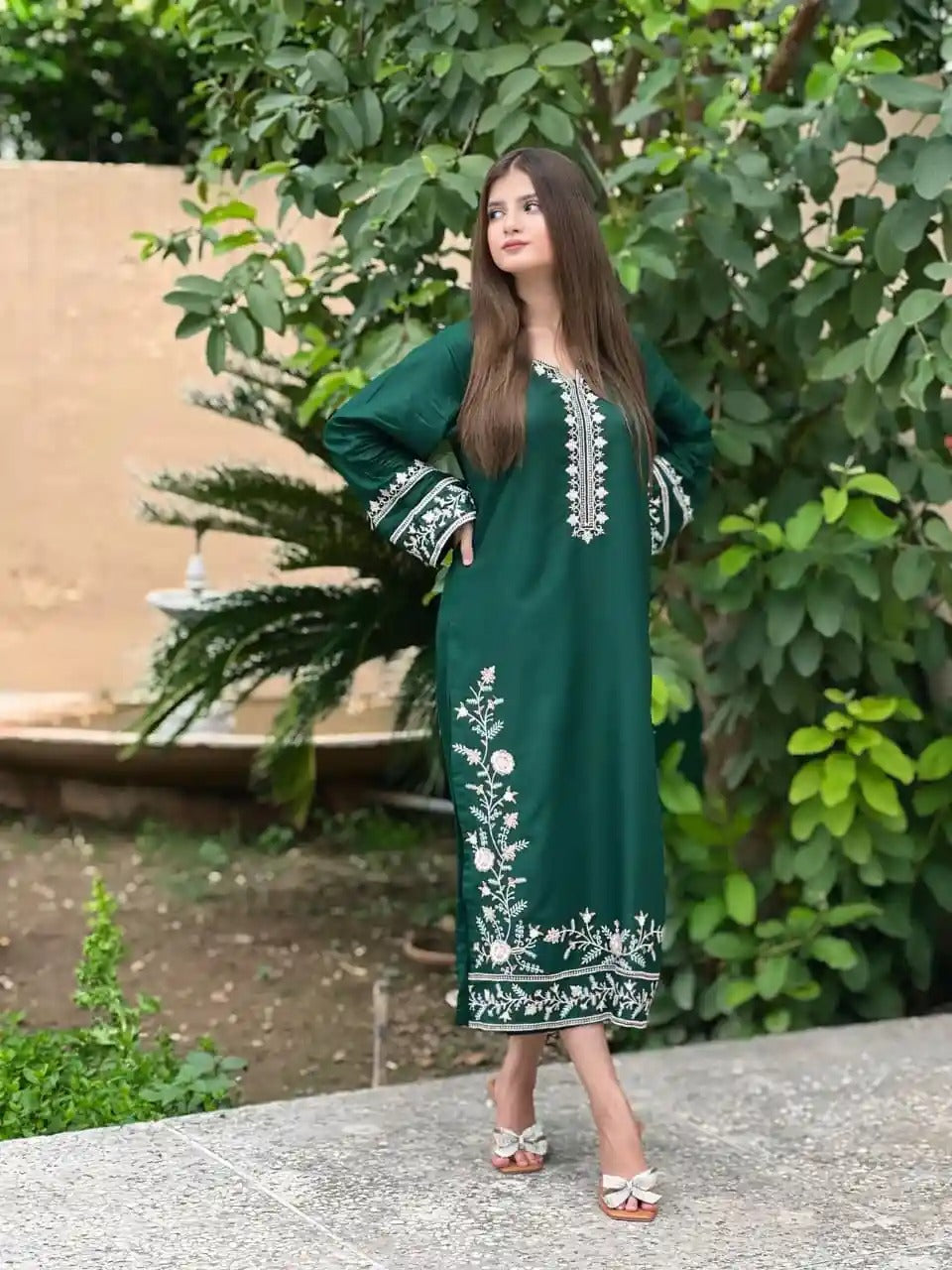 ZARMINA EMBROIDERY 2Pcs
